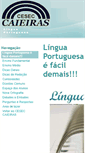 Mobile Screenshot of linguaportuguesa.ceseccaieiras.com.br